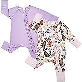 Bow Dream Bamboo Rayon Baby Pajamas Infant Sleepers Newborn Girl Boy Clothes Rompers Jumpsuit Outfit