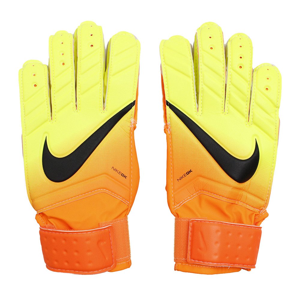 Nike GK MATCH FA16 Gloves, Unisex, Yellow - (bright citrus/volt/Black), 8