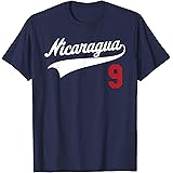 The Retro Baseball Club HouseNicaragua Soccer Jersey Camiseta Baseball Beisbol T-Shirt