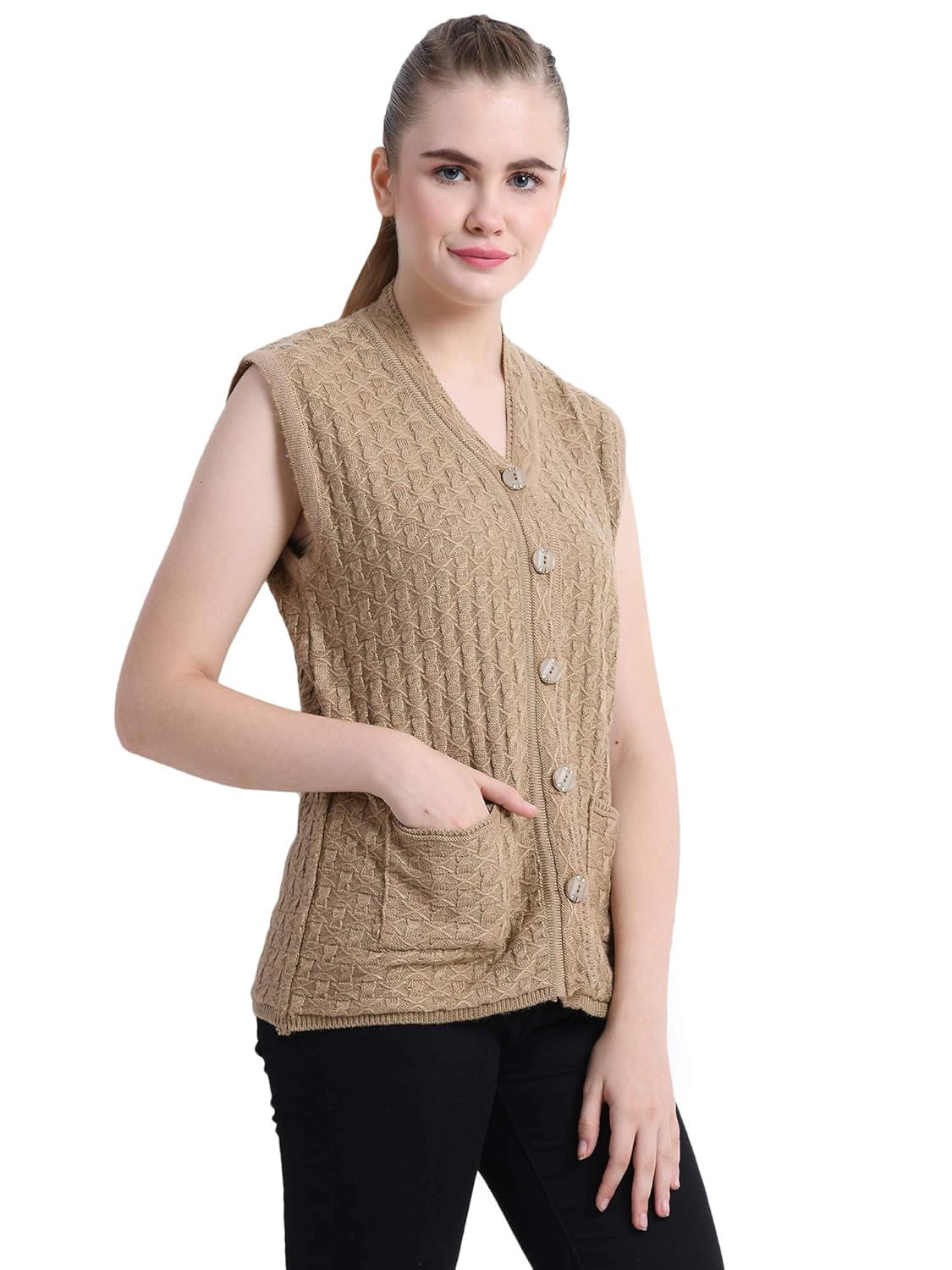 sleeveless cardigan womens india