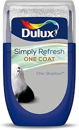Dulux Simply Refresh Tester Paint Chic Shadow 30ML One Coat Matt Water Based view 3