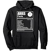 Astrology Lover Gift Aries Zodiac Sign Aries Pullover Hoodie