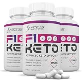 Justified Laboratories F1 Keto - 60 Capsules, Pack of 3 - Ketogenic Support from Apple Cider Vinegar, Green Tea Leaf, Vitamin C, Vitamin D3 &amp; Extra Virgin Olive Oil - 90 Servings