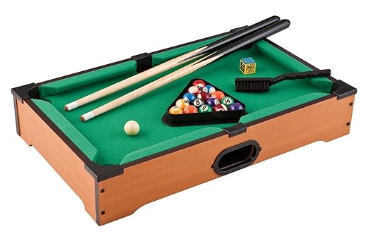 Jaykal 8 Ball Billard and Pool Game Table - Large: 94 x 52 x 10 cm