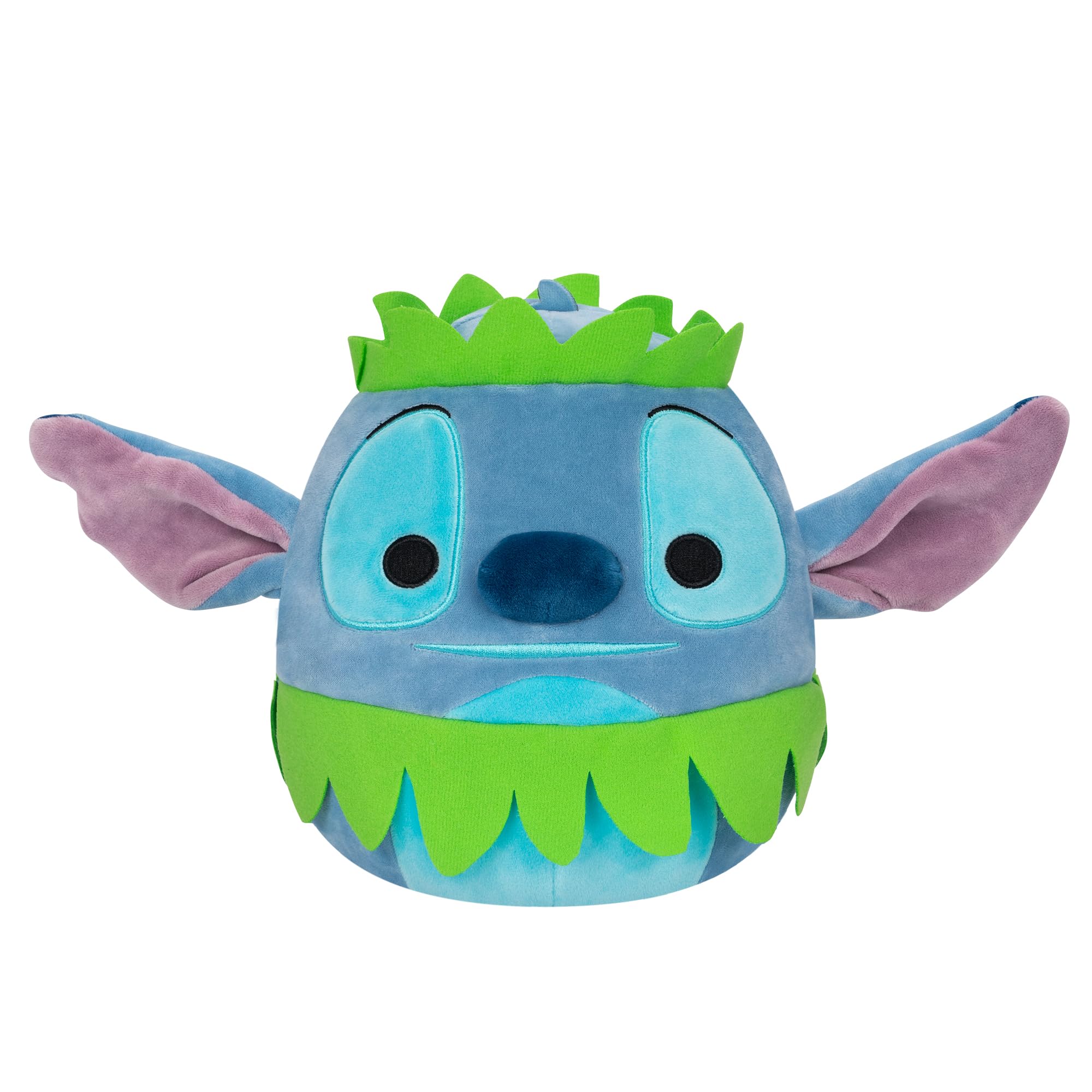 Squishmallows Original 8-Inch Disney Stitch in Hula Skirt Small-Sized Ultrasoft Plush