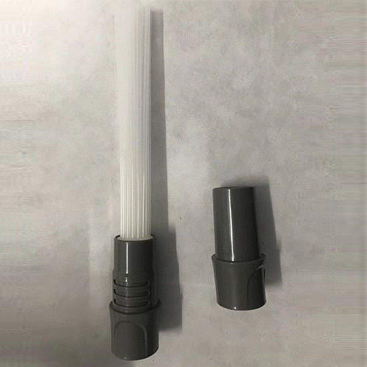 Dust Cleaner Brush Dirt Remover Universal Vacuum Attachment-Air Vents/Keyboards/Drawers/car/Tools/Crafts/Jew … (gray)