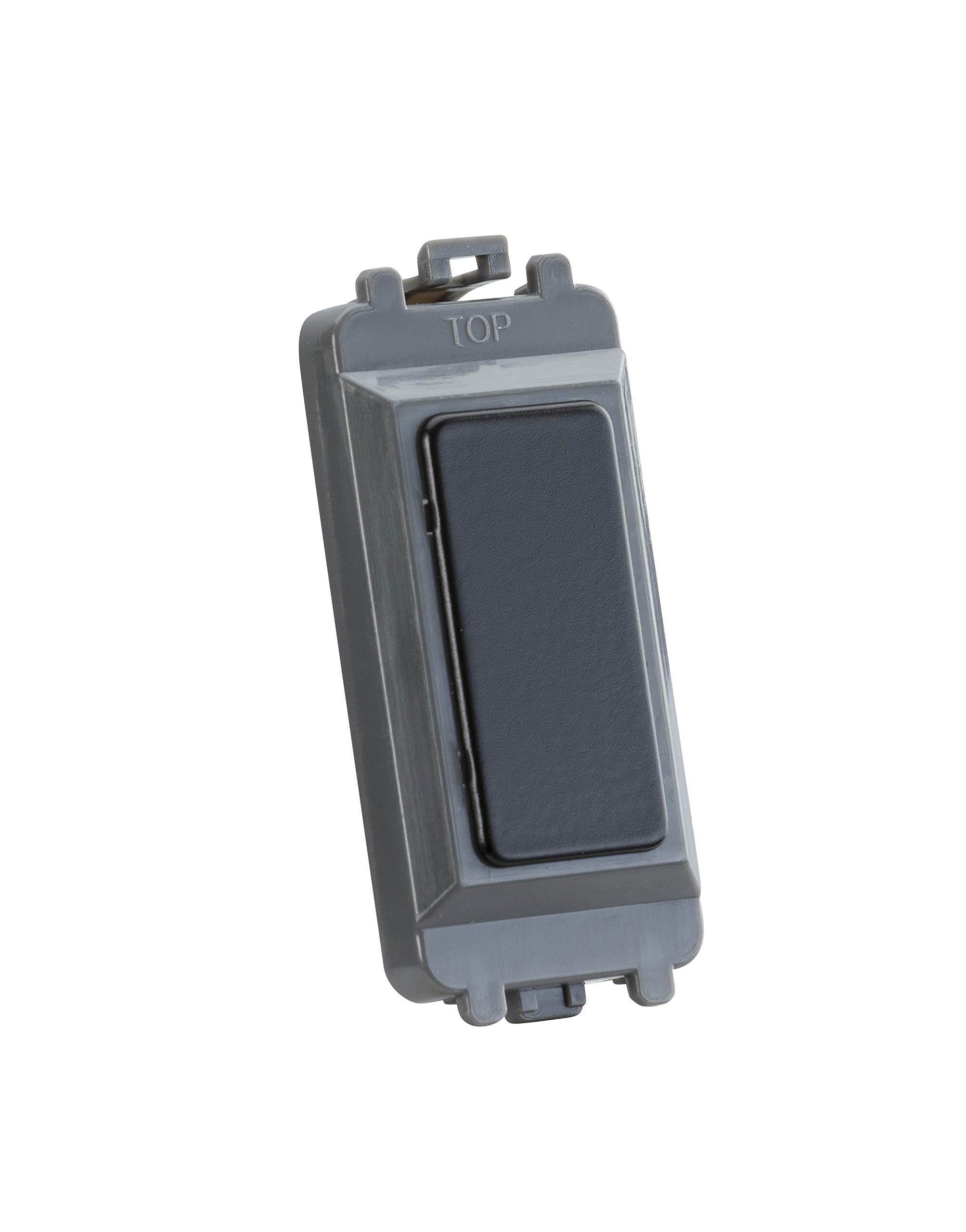 Knightsbridge GDM013MB Blank Grid Module - matt Black