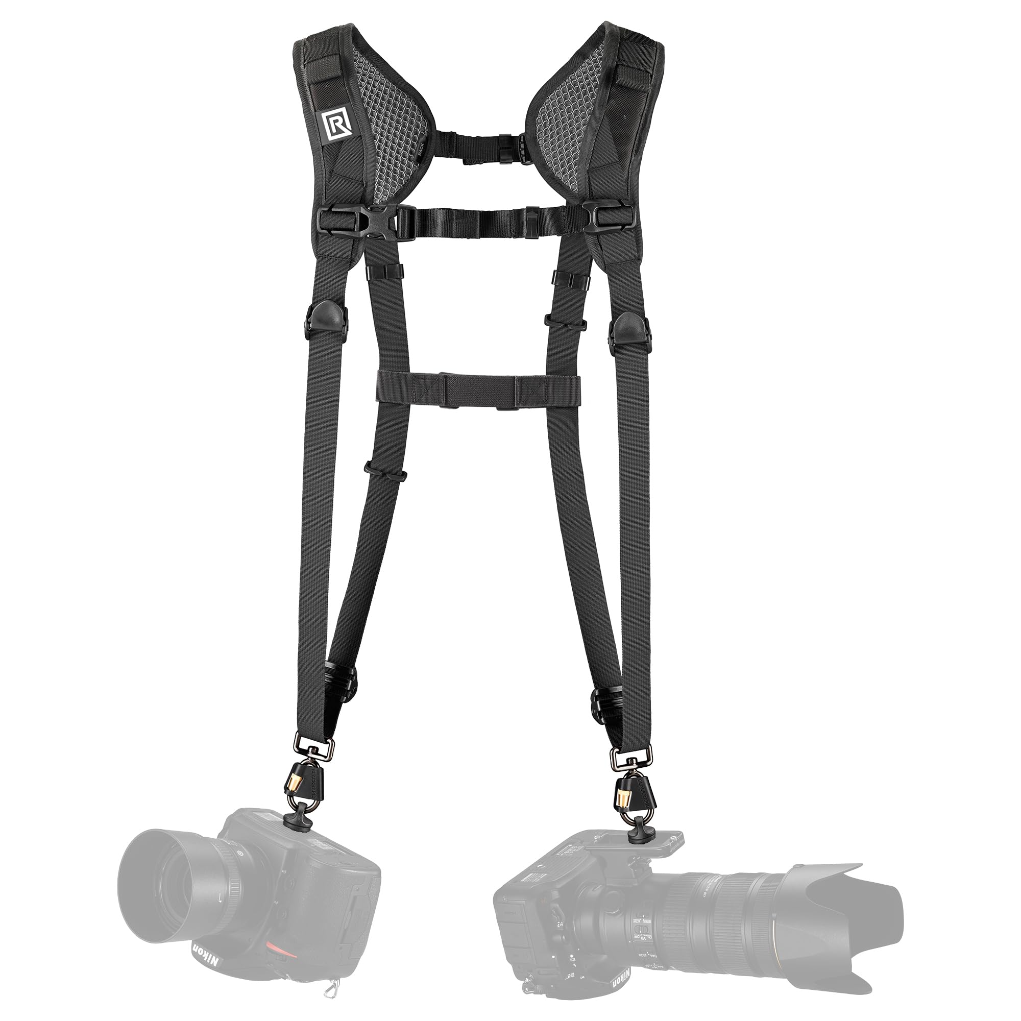 BLACKRAPID DOUBLE SLIM Breathe Double Shoulder Harness