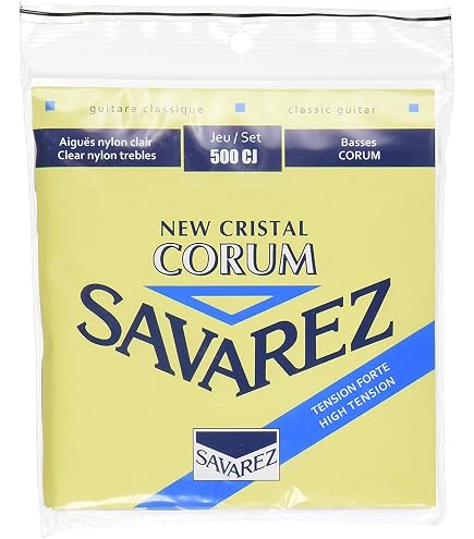 Amazon.com: Savarez 500CJ Cristal Corum High Tension Classical 
