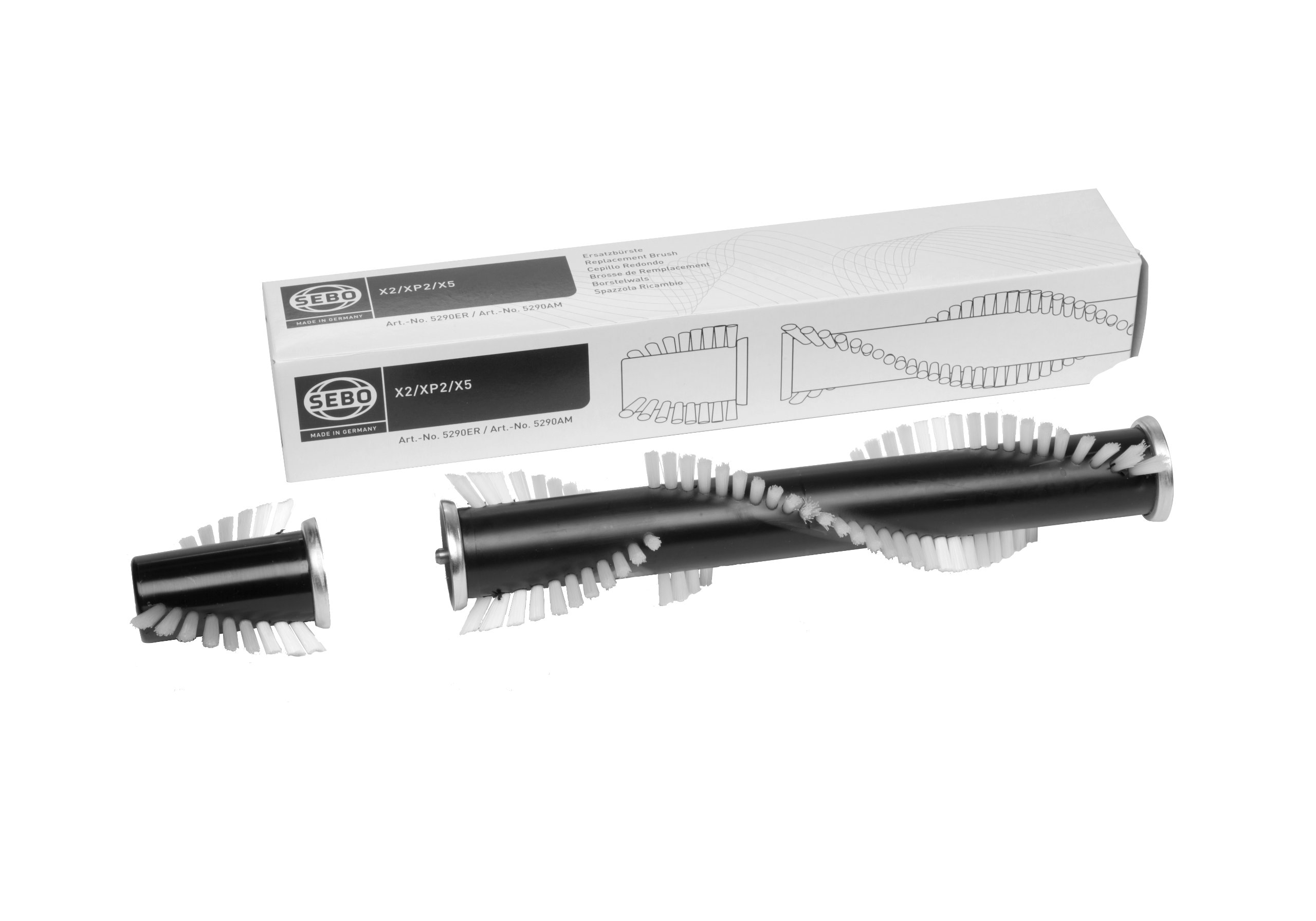 Sebo 5290ER Round Brush for Automatic X2/XP2/X5