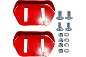 PAOSDKSUI Snowblower Height Adjust Skid Shoes Set with Screws and Nuts 73-038 for Toro 522 622 724 824 38051 38053 38062 38063 38064 Power Snowthrower Replacement Snowblower Parts 40-8160-01 (2 Set)