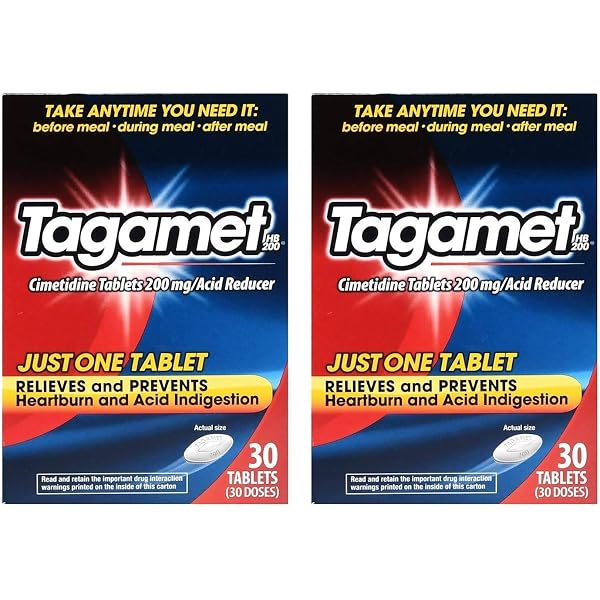 Tagamet HB 200 mg Cimetidine Acid 