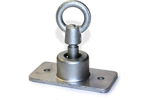 Eastern Jungle Gym Heavy Duty Tire Swivel for Tire Swing Attachment - PRE-Greased - Ready to Use,Silver