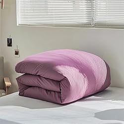 Houseri Purple Comforter Set Full Dark Purple