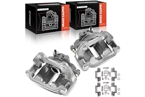 A-Premium Brake Caliper Assembly Replacement for Cadillac DeVille DTS Chevrolet Silverado 1500 GMC Sierra 1500 2003-2011 Rear