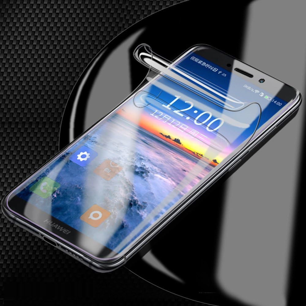 ONICO,2 Pack Front,Screen Protector Compatible For Huawei Mate 10 Pro,3D Curved Protective Edge to Edge Case Friendly Full Body Coverage Protection Film (It's Not Tempered Glass)