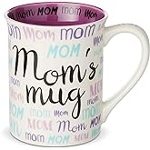 Enesco Our Name is Mud Mom Nickname Coffee Mug, 16 Ounce, Multicolor