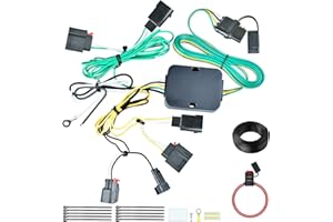 SPORDA 56426 Vehicle-Side Custom 4-Pin Trailer Wiring Harness,fits for Jeep Grand Cherokee (56426)