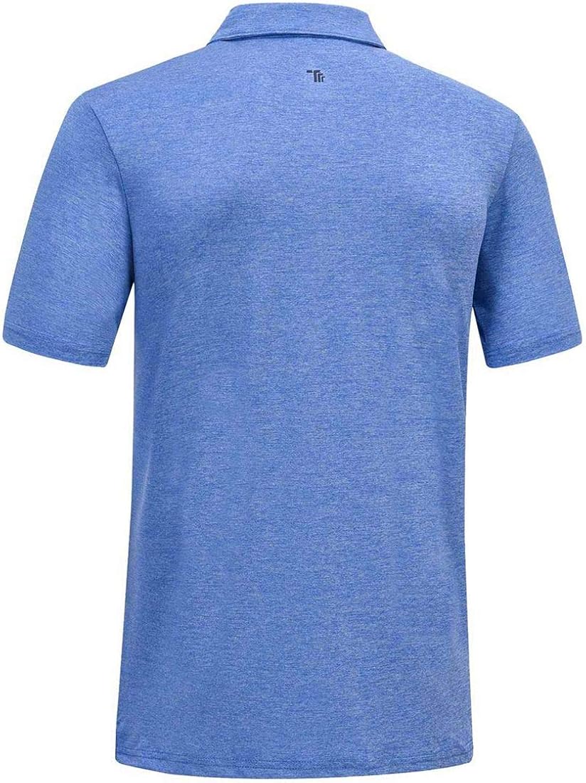 Rdruko Men's Golf Shirts Quick Dry Short/Long Sleeve Polo Athletic Casual T-Shirt: Clothing