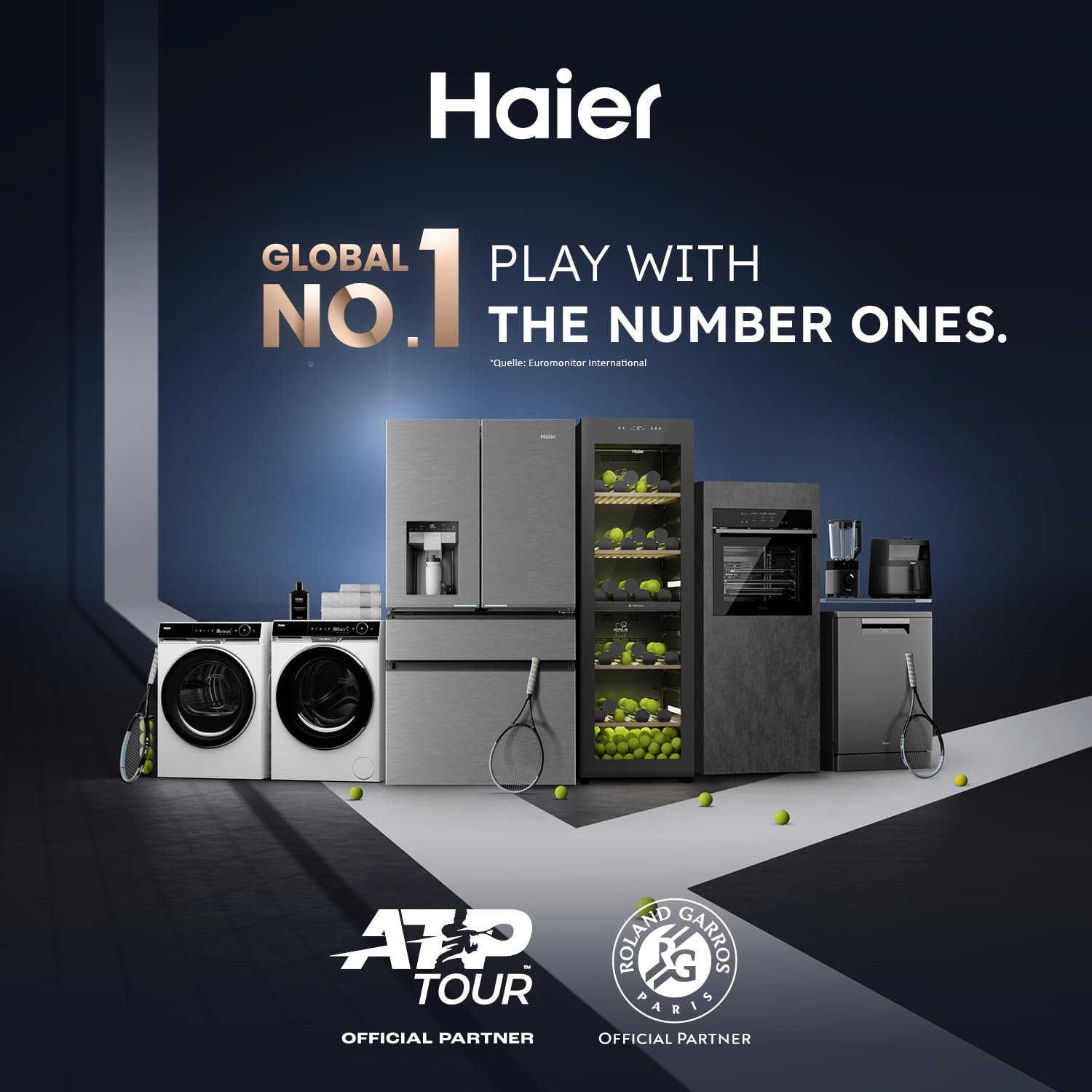 Haier Frontlader Waschmaschine 8kg I I-PRO SERIE 1 HW80-BP14929 I Washing Machine mit A-Effizienz, 1.400 U/Min. & sparsamem Inverter-Motor I Inkl. Refresh- sowie Expressprogramm und Mengenautomatik 7