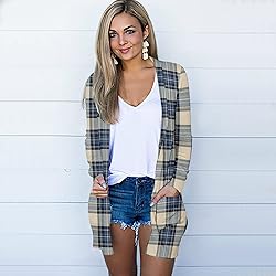 Plus Size Cardigan Sweaters For Women Knit Cardigan