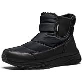 Coostar Snow Boots for Men Waterproof Winter Boots with Arch Support Lightweight Outdoor Casual Boot