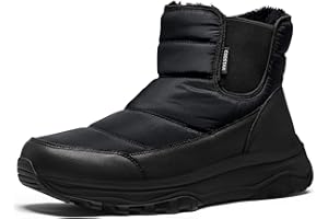 Coostar Snow Boots for Men Waterproof Winter Boots with Arch Support Lightweight Outdoor Casual Boot