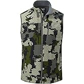 KUIU Guide PRO Vest – Wind & Water-Resistant Soft Shell Hunting Vest, Durable & Quiet with Fleece Lining for Cold Weather