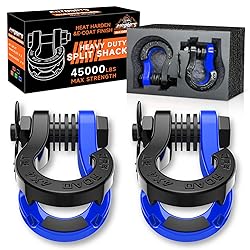 AUTOBOTS Tigertooth Split D Ring Shackles 45,000lb
