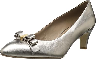 ecco pumps womens silver