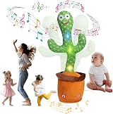 JULI Talking Cactus Toy Singing Dancing Repeats Voice Recording 120 Songs Plush view 1