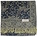 Falari Women's Woven Paisley Pashmina Shawl Wrap Scarf 80