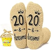 HAPPYPOP Birthday Gift Ideas for Teen - 13-21 Year Old Fuzzy Socks Boys Girls & Women Men