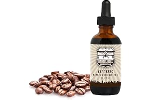 Barrel Roll Bar Essentials Espresso Cocktail Bitters | Drink Mixers for Cocktails | Premium Cocktail Mixers | Barrel Aged Bitters for Cocktails and Alcohol | Allergen & Gluten Free | 2 fl oz. Bottle