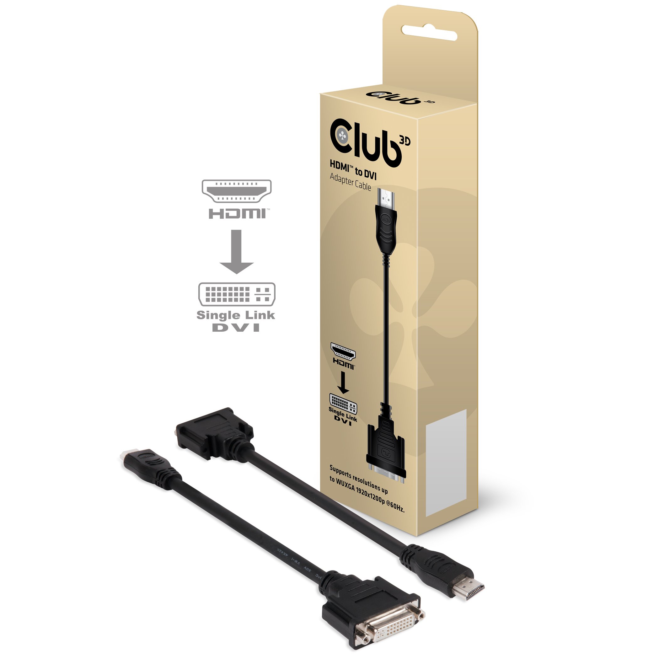 Club 3D Adaptor HDMI to DVI