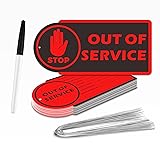 Plastic Out of Service Tags