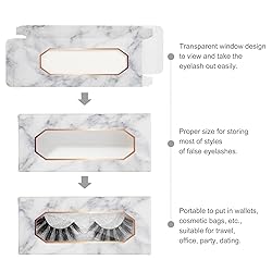 MAGEFY 30 Pieces Eyelashes Packaging Box, Empty