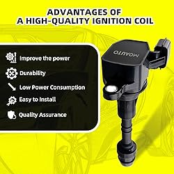 MOAUTO Set of 6 Ignition Coils Pack UF349
