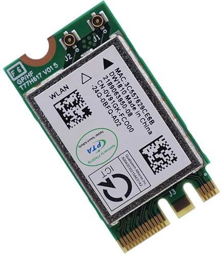 Amazon.com: QCNFA435 NGFF M.2 1630 802.11a/b/g/n/ac WLAN Bluetooth 