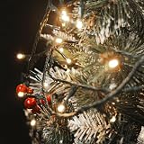 Gresonic 300LED Fairy Lights Green Cable 8 Modes IP44 Plug In 132ft view 5
