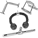 Lat Pulldown Attachments Combo LAT Pulldown Attachment With Multi-Option: V-Handle Tricep Bar