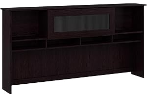 BUSH BUSINESS FURNITURE Bush Furniture Cabot 72W Hutch, Espresso Oak