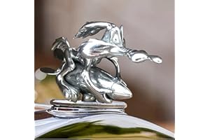 MODGAL 3D Car Hood Ornament Badge for Wile E Coyote - Front Auto Bonnet Cover Modification Accessory Exterior Decoration