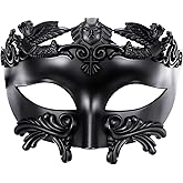 KEFAN Greek Roman Masquerade Mask Halloween Mask Venetian Mardi Gras Mask for Men