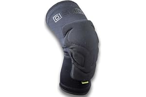 DEMON UNITED Demon Enduro Mountain Bike Knee Pads|BMX Knee Guards|Snowboard Knee Pads- Ultralight Edition (Comes as a Pair) (LRG)