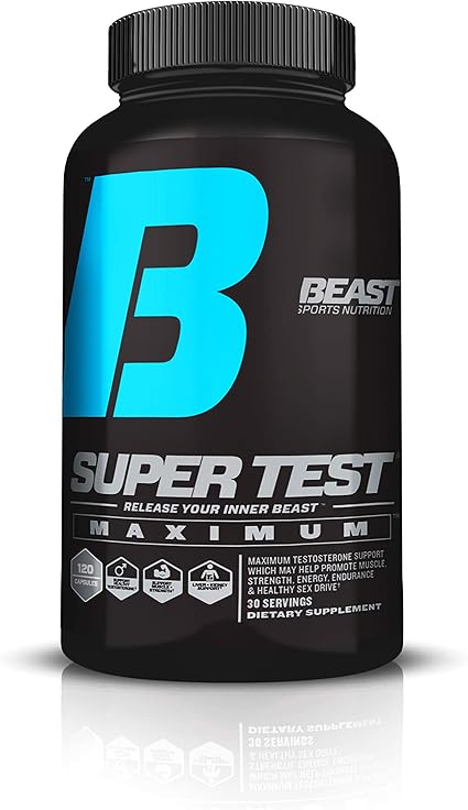 Amazon Com Beast Sports Nutrition Super Test Maximum Caps
