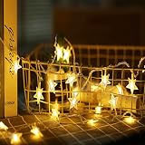 Rock Ninja Star Fairy Lights 6M 40 LED Battery Powered Warm White view 3