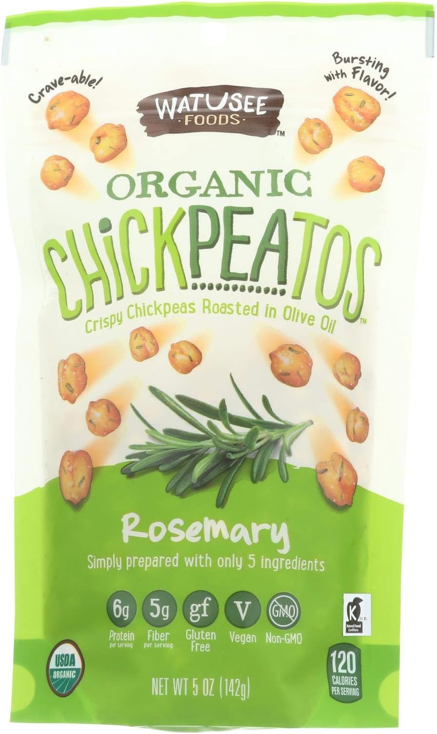 WATUSEE FOODS, Organic Chickpeas; Rosemary - Pack of 12