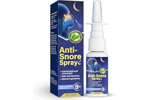 AMOCHY Anti Snoring Devices, Natural Herbal Anti Snoring Spray, Anti Snoring Solution for Better Breathing Relief, Effective Sleep Aid Snore Reduction