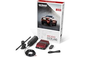 weBoost Drive Reach Overland - Cell Phone Signal Booster for Off Road Vehicles | Boosts 5G & 4G LTE for All U.S. Carriers - Verizon, AT&T, T-Mobile & More | Made in The U.S. | FCC Approved